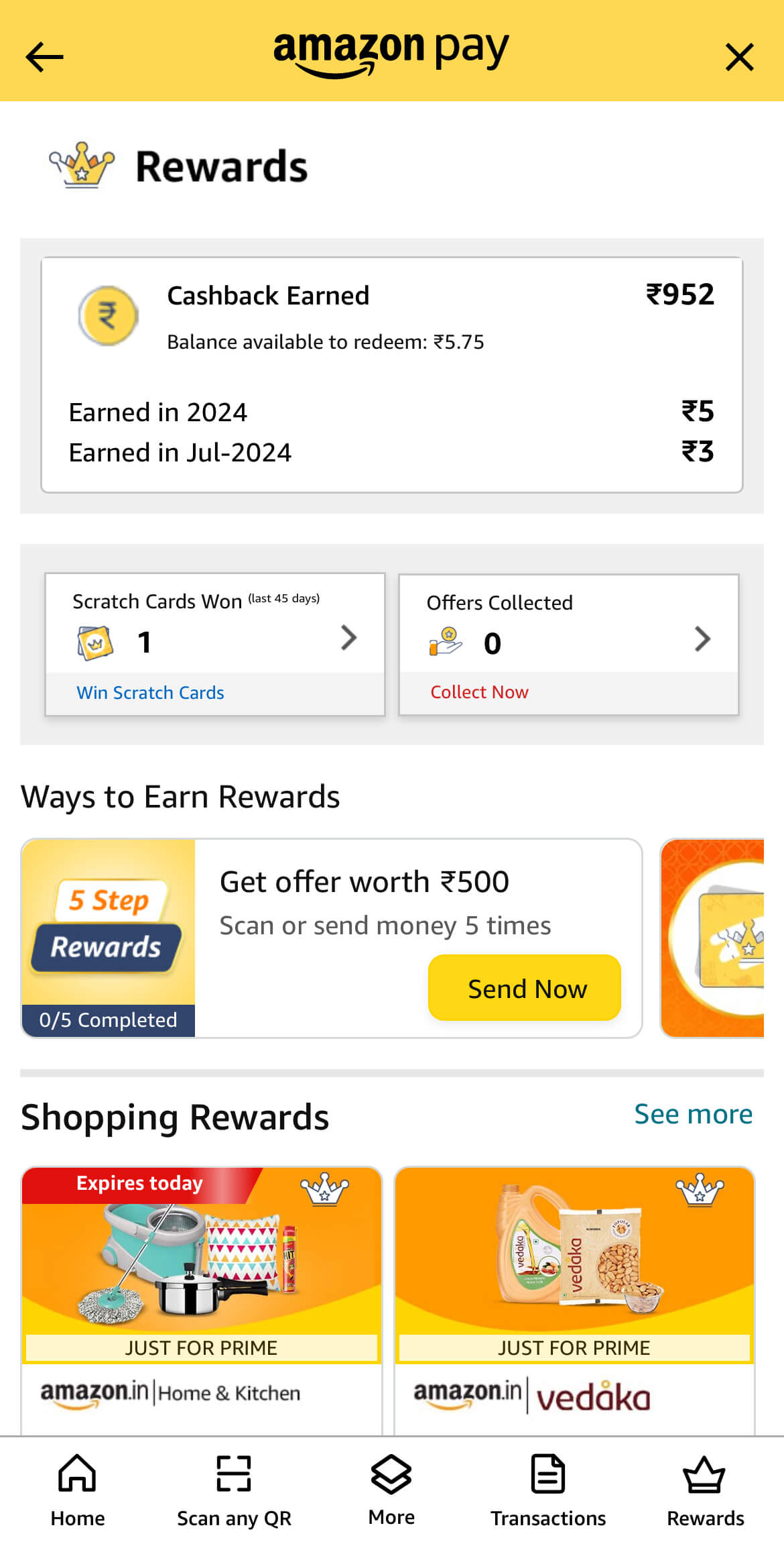 Amazon Pay App Screenshot